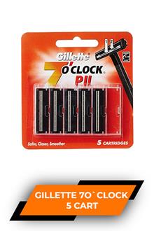 Gillette 7o`clock Pii 5 Cartridges